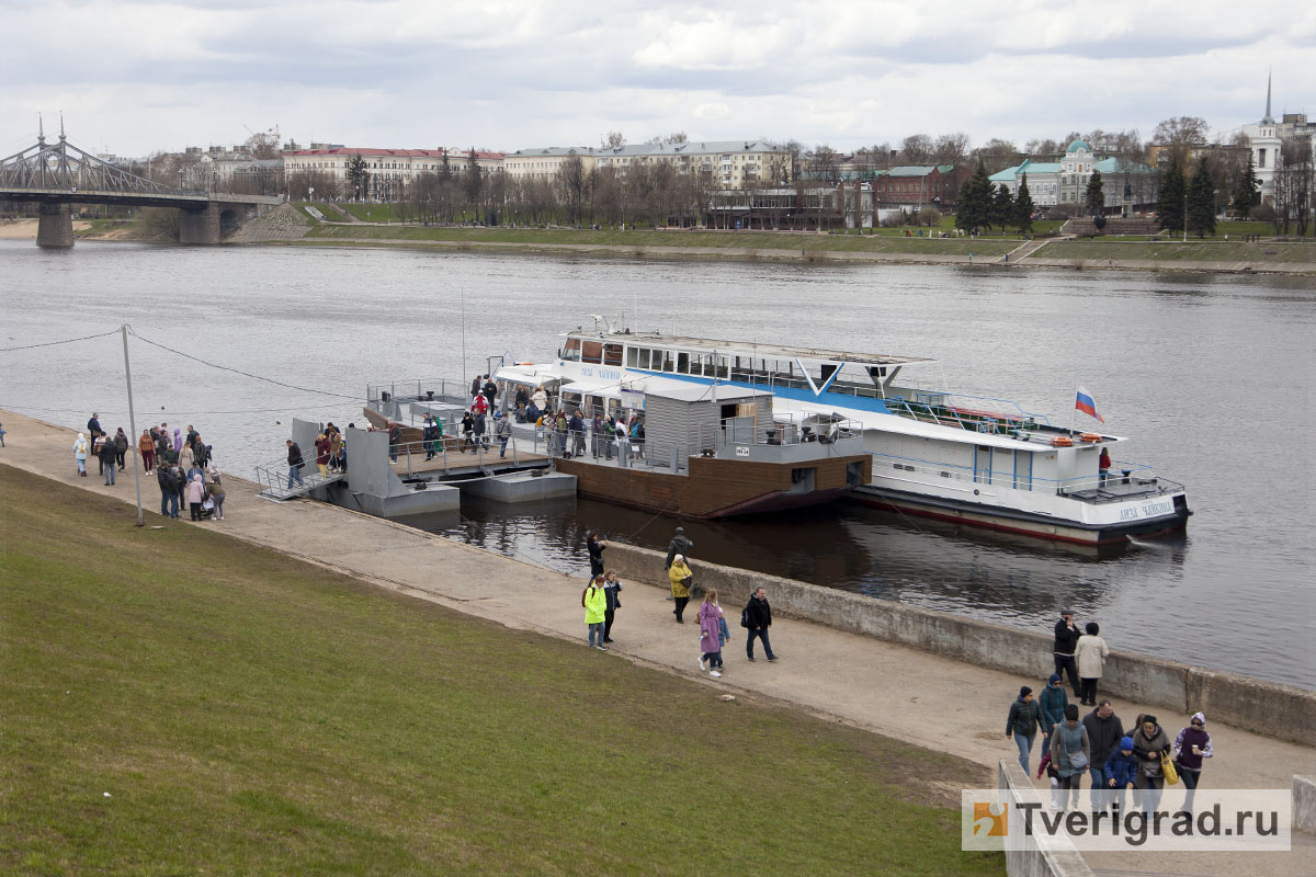 Прогулка на теплоходе тверь