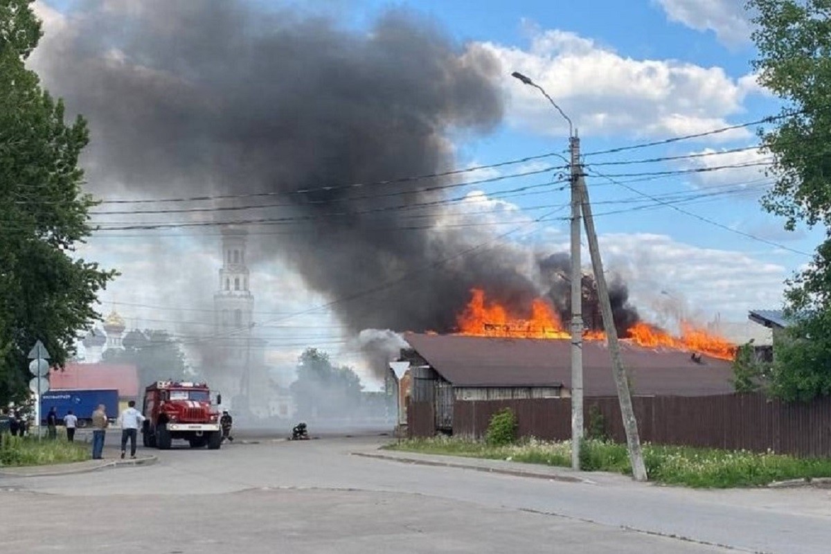 Пожар в порядке