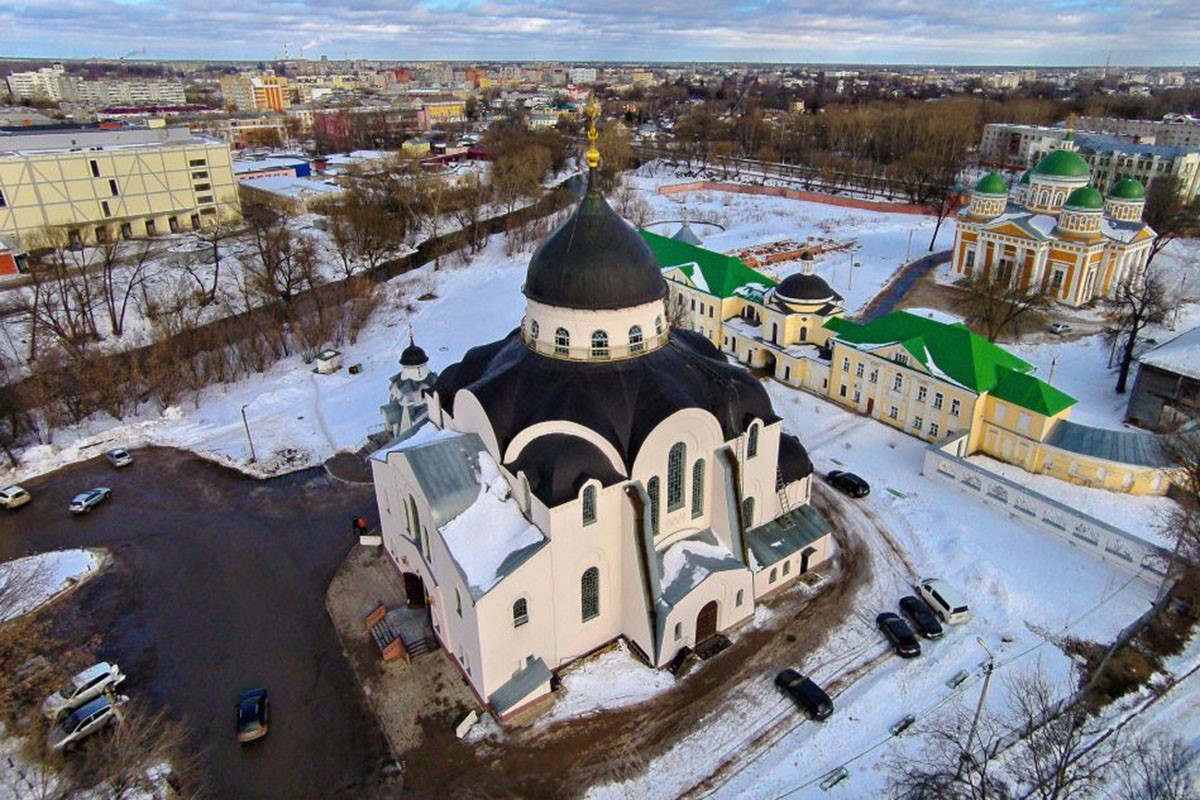 Собор Христорождественского монастыря в Твери